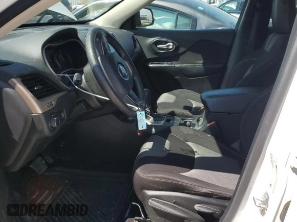 2016 Jeep Cherokee Sport with VIN 1C4PJMAB7GW175789, listed as a Copart auction lot 53930585 with 150,860 mi miles and Salvage title. Bid and sale history available at DreamBid. Image 7.