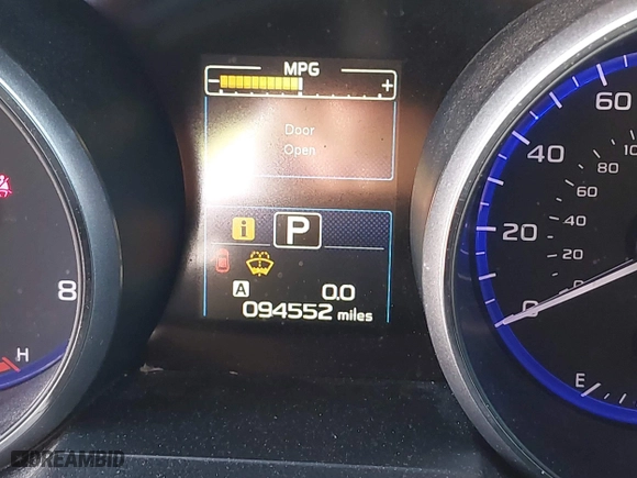 2018 Subaru Outback Premium with VIN 4S4BSACCXJ3286319, listed as a IAAI auction lot 41869305 with 94,552 mi miles. Bid and sale history available at carsss.com. Image 15.