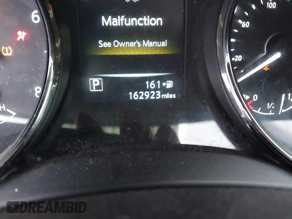 2017 Nissan Rogue SV with VIN KNMAT2MV7HP573221, listed as a IAAI auction lot 40947647 with 162,923 mi miles and . Bid and sale history available at carsss.com. Image 15.