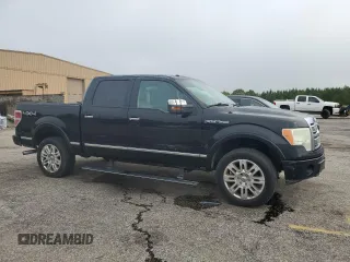 2009 Ford F-150 XL with VIN 1FTPW14V39FA46411, listed as a Copart auction lot 60041665 with 267,792 mi miles and Salvage title. Bid and sale history available at DreamBid. Image 4.