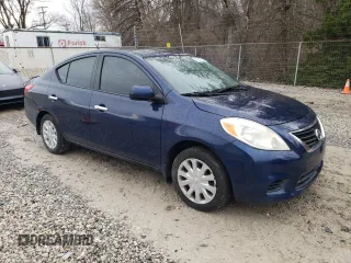 2014 Nissan Versa SV with VIN 3N1CN7AP8EL813232, listed as a Copart auction lot 50001655 with 111,305 mi miles and Clean Title. Bid and sale history available at DreamBid. Image 4.