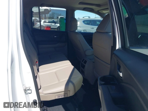 2020 Honda Ridgeline RTL-E with VIN 5FPYK3F75LB000317, listed as a IAAI auction lot 41850029 with 17,430 mi miles and . Bid and sale history available at DreamBid. Image 8.