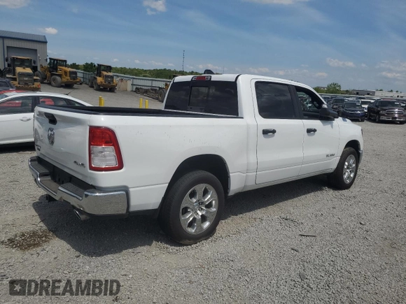2024 Ram 1500 Big Horn z VIN 1C6SRFFTXRN163880, wystawiony jako Copart lot #54157665 z przebiegiem Nie podano mil oraz Szkoda całkowita • Salvage title. Historia ofert i sprzedaży dostępna na DreamBid. Obrazek 3.