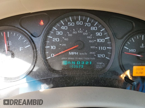 2003 Chevrolet Impala z VIN 2G1WF52E039366977, wystawiony jako Copart lot #56740555 z przebiegiem 130 629 mil mil oraz Szkoda całkowita • Salvage title. Historia ofert i sprzedaży dostępna na DreamBid. Obrazek 9.