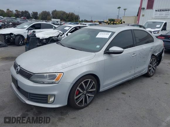 2012 Volkswagen Jetta GLI Autobahn with VIN 3VW4A7AJ1CM450205, listed as a IAAI auction lot 42421504 with 130,602 mi miles and . Bid and sale history available at DreamBid. Image 17.