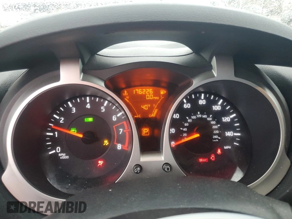 2011 Nissan Juke SL with VIN JN8AF5MV5BT013578, listed as a Copart auction lot 44624705 with 176,226 mi miles and Salvage Title. Bid and sale history available at DreamBid. Image 9.