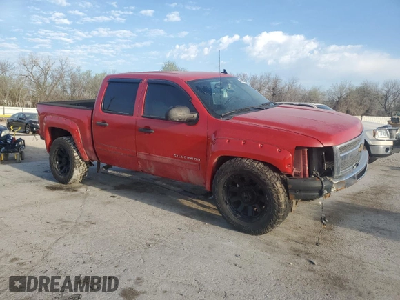 2012 Chevrolet Silverado 1500 with VIN 3GCUCSE23CG135052, listed as a Copart auction lot 50792975 with 139,749 mi miles and Clean Title. Bid and sale history available at DreamBid. Image 4.