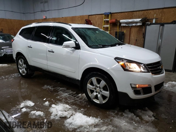 2017 Chevrolet Traverse LT with VIN 1GNKVGKD5HJ230052, listed as a Copart auction lot 43388625 with 122,633 mi miles and Clean Title. Bid and sale history available at DreamBid. Image 4.