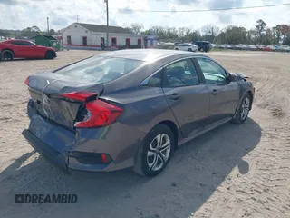 2017 Honda Civic LX with VIN 19XFC2F51HE036153, listed as a IAAI auction lot 41546498 with 78,726 mi miles and . Bid and sale history available at DreamBid. Image 4.