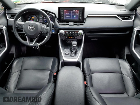 2022 Toyota RAV4 Hybrid SE with VIN JTM16RFV6ND050363, listed as a Copart auction lot 55931115 with 39,372 mi miles and Salvage title. Bid and sale history available at DreamBid. Image 8.