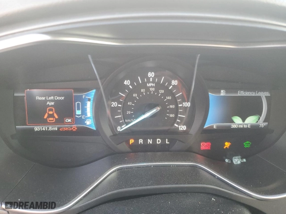 2015 Ford Fusion Titanium Hybrid with VIN 3FA6P0RU9FR172909, listed as a Copart auction lot 44025515 with 93,141 mi miles and Salvage Title. Bid and sale history available at carsss.com. Image 9.