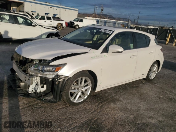 2017 Lexus CT with VIN JTHKD5BH6H2286190, listed as a Copart auction lot 82526254 with 82,565 mi miles and Salvage Title. Bid and sale history available at carsss.com. Image 1.