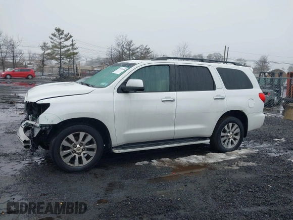 2016 Toyota Sequoia Limited with VIN 5TDJY5G18GS140071, listed as a IAAI auction lot 41570590 with 76,774 mi miles. Bid and sale history available at carsss.com. Image 14.