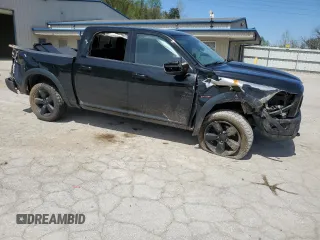 2019 Ram 1500 Warlock z VIN 1C6RR7LT1KS714908, wystawiony jako Copart lot #53509495 z przebiegiem 91 745 mil mil oraz Szkoda całkowita • Salvage title. Historia ofert i sprzedaży dostępna na DreamBid. Obrazek 4.