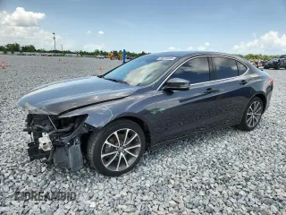 2015 Acura TLX Technology with VIN 19UUB2F51FA014911, listed as a Copart auction lot 60070395 with 81,068 mi miles and Salvage title. Bid and sale history available at DreamBid. Image 1.