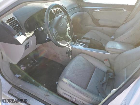 2007 Acura TL with VIN 19UUA66277A802044, listed as a Copart auction lot 41829325 with 159,850 mi miles and Salvage Title. Bid and sale history available at carsss.com. Image 7.