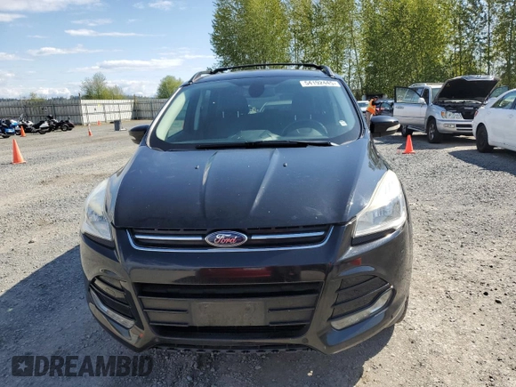 2013 Ford Escape SEL with VIN 1FMCU9H98DUA08981, listed as a Copart auction lot 54192445 with 102,151 mi miles and Salvage Title. Bid and sale history available at DreamBid. Image 5.