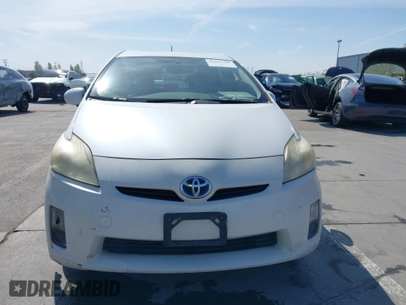 2010 Toyota Prius II with VIN JTDKN3DU2A0230102, listed as a IAAI auction lot 42086705 with 377,817 mi miles. Bid and sale history available at carsss.com. Image 12.