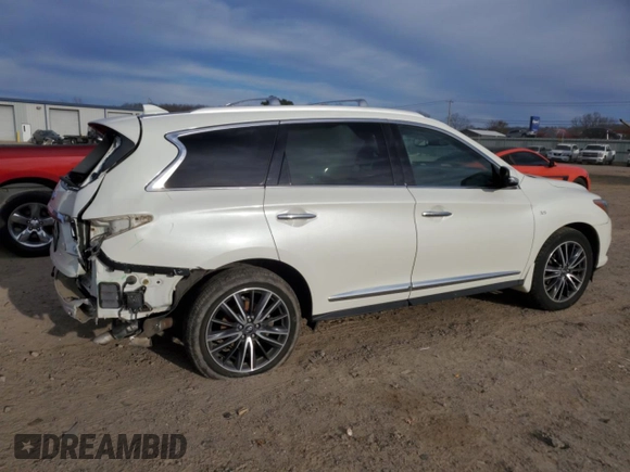 2020 Infiniti QX60 Pure with VIN 5N1DL0MN1LC546769, listed as a Copart auction lot 48313715 with 68,695 mi miles and Salvage Title. Bid and sale history available at DreamBid. Image 3.