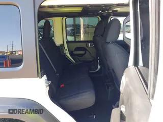 2021 Jeep Wrangler Unlimited Willys with VIN 1C4HJXDN7MW535893, listed as a IAAI auction lot 41984525 with 61,945 mi miles and . Bid and sale history available at DreamBid. Image 8.