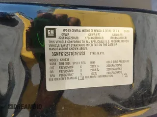 2007 Chevrolet Avalanche 3LT с VIN 3GNFK12377G161203, выставлен на аукционе IAAI как лот 42395660 с пробегом 215 448 миль миль и . История ставок и продаж доступна на DreamBid. Изображение 9.