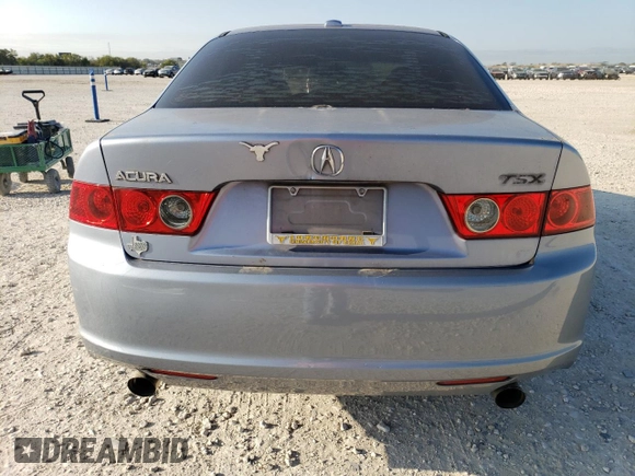 2006 Acura TSX Navi with VIN JH4CL95966C008948, listed as a Copart auction lot 80587774 with 204,292 mi miles and Clean title. Bid and sale history available at DreamBid. Image 6.