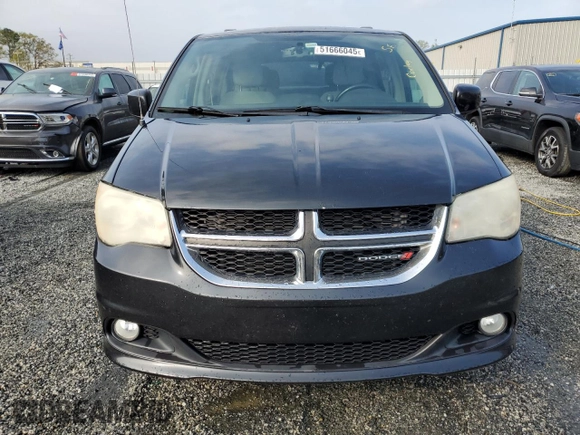 2013 Dodge Grand Caravan Crew with VIN 2C4RDGDG3DR693167, listed as a Copart auction lot 51666045 with 168,251 mi miles and Salvage Title. Bid and sale history available at DreamBid. Image 5.