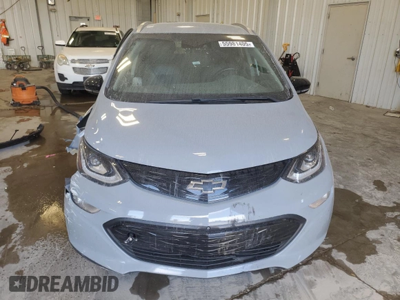 2021 Chevrolet Bolt EV Premier with VIN 1G1FZ6S06M4106959, listed as a Copart auction lot 55981405 with Not provided miles and Non repairable. Bid and sale history available at DreamBid. Image 5.