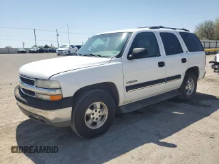 2001 Chevrolet Tahoe LT with VIN 1GNEC13T01R143527, listed as a Copart auction lot 52462145 with Not provided miles and Salvage title. Bid and sale history available at DreamBid. Image 1.