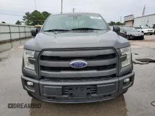 2015 Ford F-150 XLT with VIN 1FTEW1EF7FFB66447, listed as a Copart auction lot 55960855 with 166,518 mi miles and Salvage title. Bid and sale history available at DreamBid. Image 5.