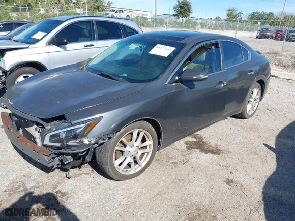 2009 Nissan Maxima 3.5 S with VIN 1N4AA51E29C808229, listed as a IAAI auction lot 41222092 with 150,622 mi miles. Bid and sale history available at carsss.com. Image 18.