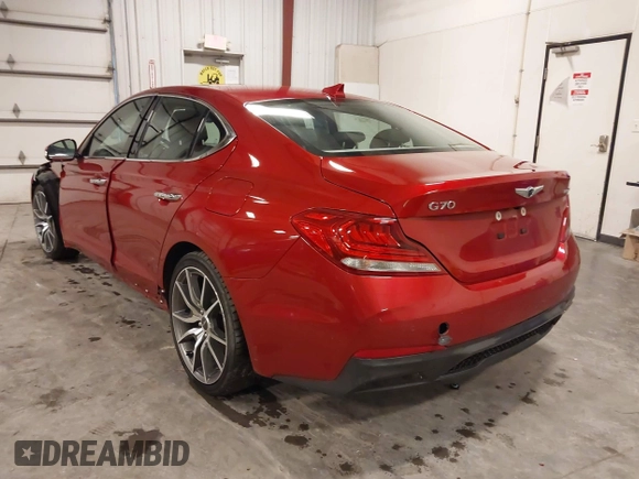2020 Genesis G70 2.0T with VIN KMTG44LA3LU059816, listed as a IAAI auction lot 42293436 with 49,832 mi miles and . Bid and sale history available at DreamBid. Image 3.