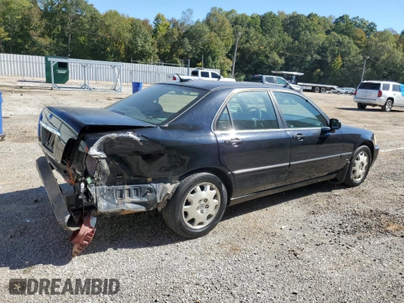 2004 Acura RL w/Navigation System with VIN JH4KA96624C004656, listed as a Copart auction lot 77021014 with 158,857 mi miles and Salvage Title. Bid and sale history available at carsss.com. Image 3.