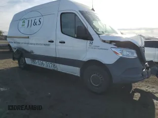 2020 Mercedes-Benz Sprinter with VIN W1W4EBHY6LT027171, listed as a Copart auction lot 81940354 with Not Provided miles and Salvage Title. Bid and sale history available at DreamBid. Image 4.
