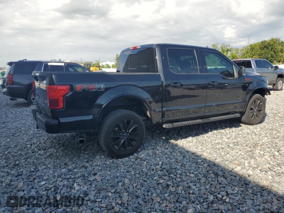 2020 Ford F-150 XL with VIN 1FTEW1E41LFB76143, listed as a Copart auction lot 61138875 with 48,406 mi miles and Salvage title. Bid and sale history available at DreamBid. Image 3.
