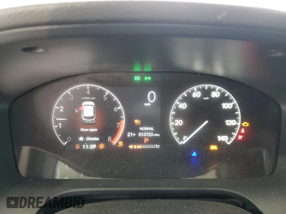2024 Honda HR-V Sport with VIN 3CZRZ1H50RM744818, listed as a Copart auction lot 44922175 with 13,723 mi miles and Salvage Title. Bid and sale history available at carsss.com. Image 9.
