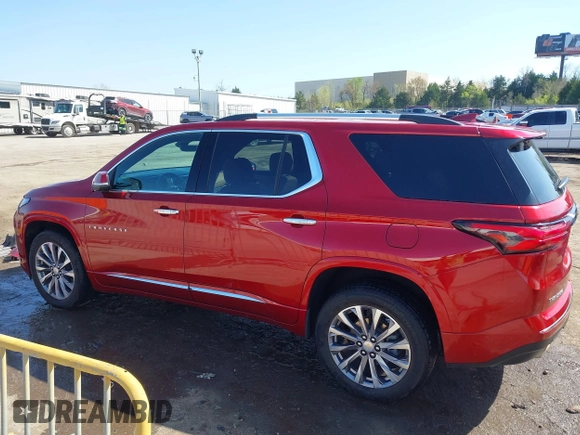 2023 Chevrolet Traverse Premier with VIN 1GNERKKW1PJ114299, listed as a IAAI auction lot 41963796 with 49,922 mi miles and . Bid and sale history available at DreamBid. Image 14.