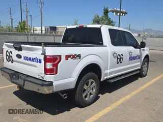 2018 Ford F-150 XL with VIN 1FTEW1E59JKD11351, listed as a IAAI auction lot 42663848 with 128,761 mi miles and . Bid and sale history available at DreamBid. Image 45.