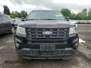 2017 Ford Explorer Sport with VIN 1FM5K8GT6HGE12579, listed as a Copart auction lot 54395055 with 59,955 mi miles and Salvage Title. Bid and sale history available at carsss.com. Image 5.