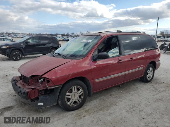 2003 Ford Windstar SE с VIN 2FMZA52443BA14757, выставлен на аукционе Copart как лот 84533924 с пробегом 142 953 миль миль и Списание • Salvage title. История ставок и продаж доступна на DreamBid. Изображение 1.