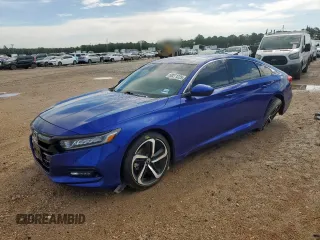 2020 Honda Accord Sport with VIN 1HGCV2F31LA009320, listed as a Copart auction lot 58271225 with 89,206 mi miles and Salvage title. Bid and sale history available at DreamBid. Image 1.