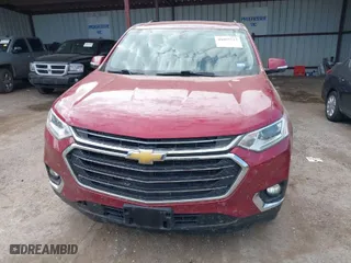2019 Chevrolet Traverse LT Cloth with VIN 1GNERGKW9KJ259919, listed as a IAAI auction lot 40402725 with 114,645 mi miles. Bid and sale history available at carsss.com. Image 12.