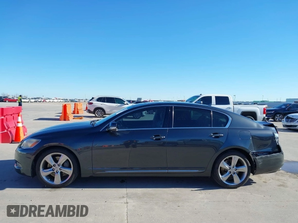2008 Lexus GS 350 with VIN JTHBE96S580041922, listed as a IAAI auction lot 41714319 with 165,988 mi miles. Bid and sale history available at carsss.com. Image 14.