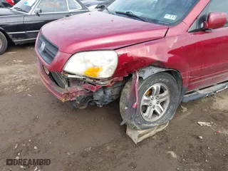2003 Honda Pilot EX with VIN 2HKYF18543H556374, listed as a IAAI auction lot 41748467 with 207,343 mi miles. Bid and sale history available at carsss.com. Image 6.