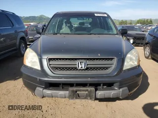 2005 Honda Pilot LX z VIN 2HKYF18165H550737, wystawiony jako Copart lot #52793585 z przebiegiem 229 982 mil mil oraz Szkoda całkowita • Salvage title. Historia ofert i sprzedaży dostępna na DreamBid. Obrazek 5.