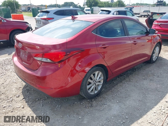 2015 Hyundai Elantra SE with VIN 5NPDH4AE1FH583380, listed as a IAAI auction lot 42469090 with 139,820 mi miles and . Bid and sale history available at DreamBid. Image 4.