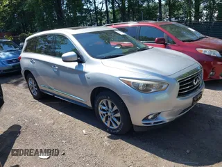 2014 Infiniti QX60 z VIN 5N1AL0MN3EC506098, wystawiony jako IAAI lot #42799585 z przebiegiem 177 445 mil mil oraz . Historia ofert i sprzedaży dostępna na DreamBid. Obrazek 1.
