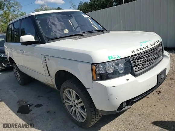2012 Land Rover Range Rover HSE LUX with VIN SALMF1D40CA387952, listed as a Copart auction lot 50007335 with 108,881 mi miles and Salvage Title. Bid and sale history available at carsss.com. Image 11.