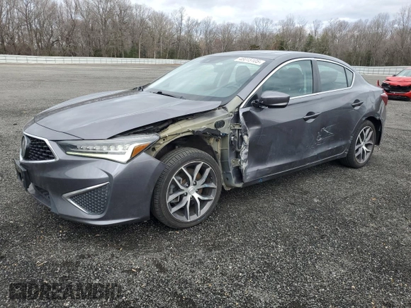 2019 Acura ILX Premium with VIN 19UDE2F71KA004544, listed as a Copart auction lot 48015105 with 122,175 mi miles and Salvage title. Bid and sale history available at DreamBid. Image 1.