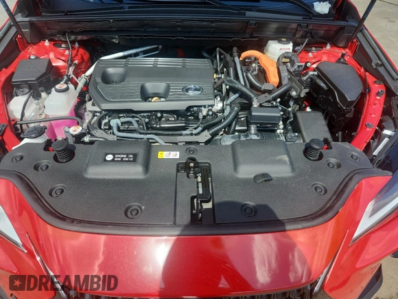 2025 Lexus NX 350h Luxury with VIN 2T2HKCEZ5SC032842, listed as a Copart auction lot 67185635 with 8,429 mi miles and Salvage title. Bid and sale history available at DreamBid. Image 11.